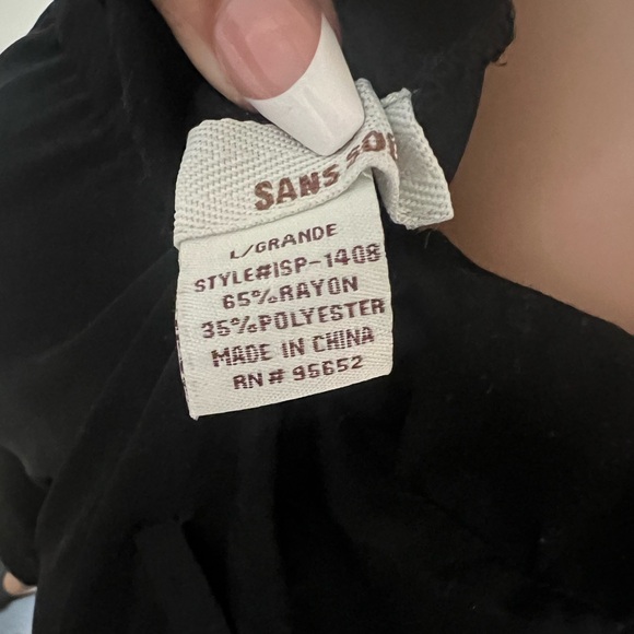 “Comfortable” Black Jogger Pants. Size L. Great Fit! Like New. - Picture 6 of 7